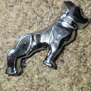 Vintage Chrome Mack Truck Bulldog Hood Ornament